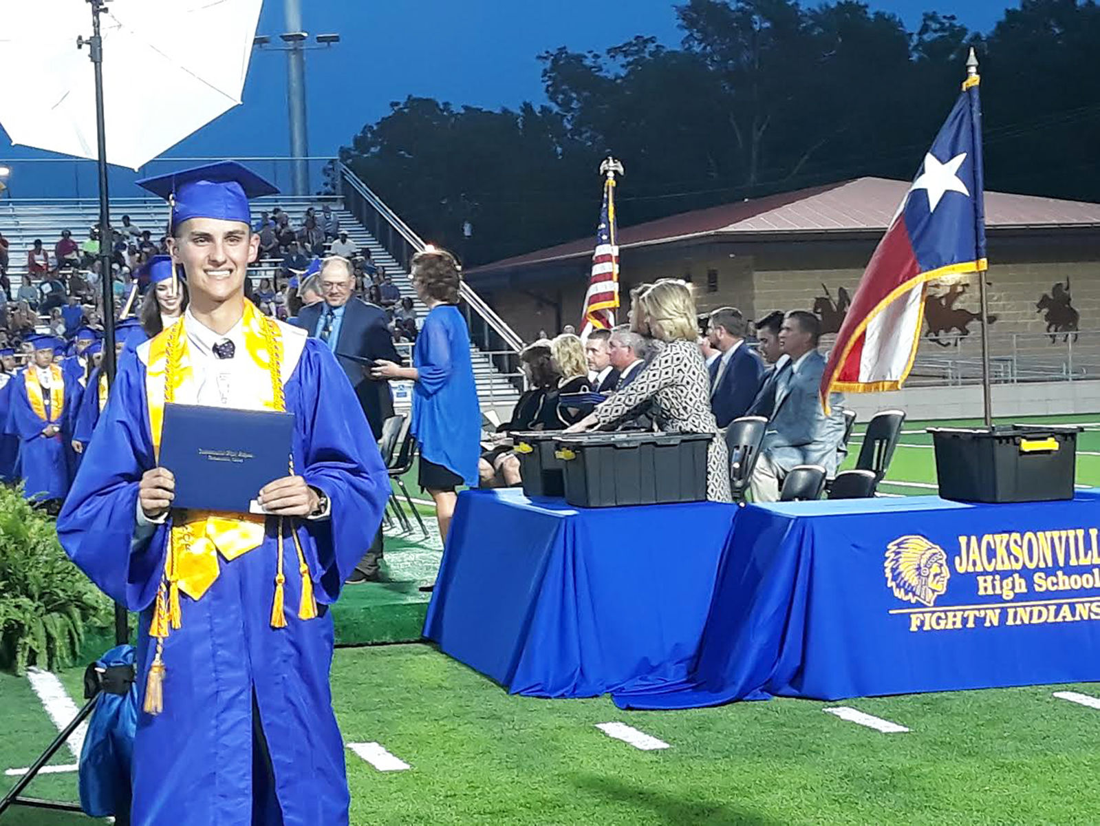 Jacksonville and Rusk High School 2019 graduations